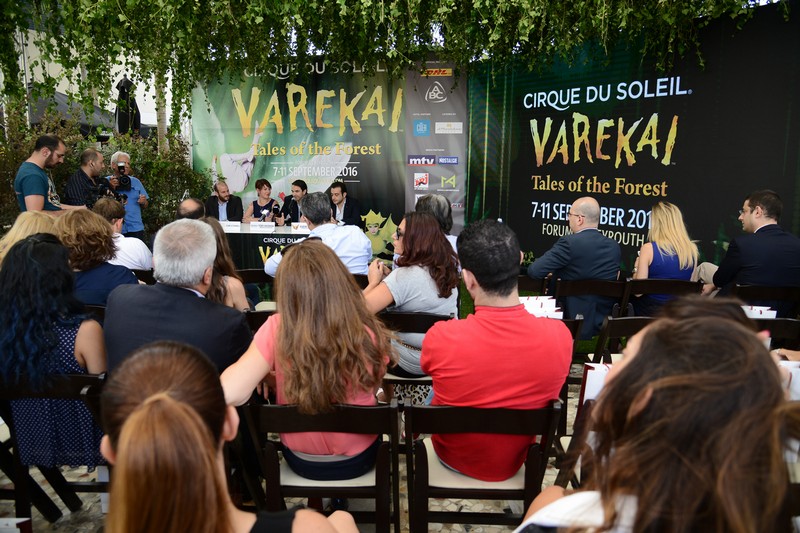 Cirque Du Soleil Press Conference
